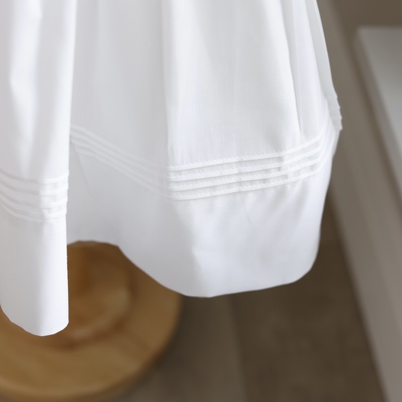 Rose Garden Collection Fly Sleeve Dress White Feltman Brothers NWT - Picture 6 of 11